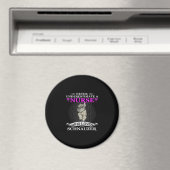 シュナウザーを愛するナースを決して過小評価しない マグネット (インサイチュ (食洗機))