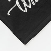 シュナウザーを持つ老婆を決して過小評価しない フリースブランケット (角)