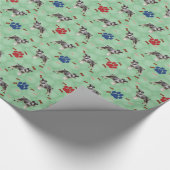 シュナウザーアート ラッピングペーパー (角)