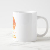 シュナウザーウィッチブロムスティックハロウィンギフト ジャンボコーヒーマグカップ (右)