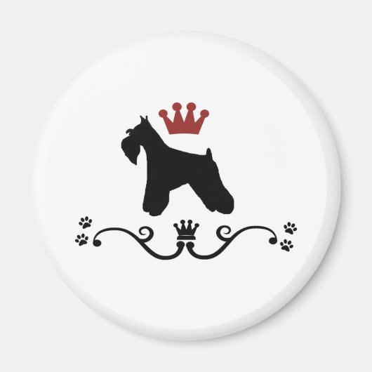 シュナウザーズ磁石 マグネット (正面)