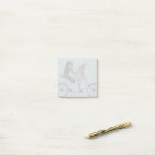 シュナウザータンデム ポストイット (デスク上)