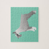 シュナウザーテンプレートがカスタマイズ~する ジグソーパズル (縦)