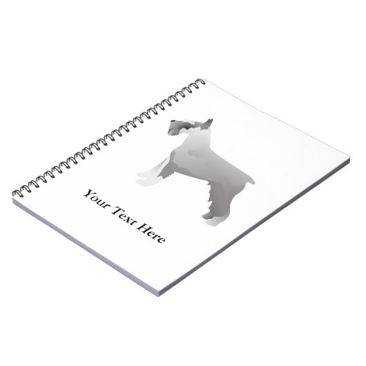 シュナウザーテンプレートがカスタマイズ~する ノートブック (左側)