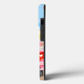 シュナウザードグバレンタインズデイトラックハート Case-Mate iPhoneケース (裏面 / 左)