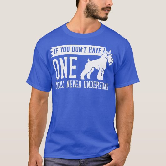 シュナウザードッグパピーズ所有者の恋人_17 Tシャツ (正面)