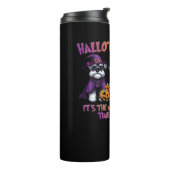 シュナウザーハロウィンサンクスギビングクリスマスクラシック タンブラー (回転左)