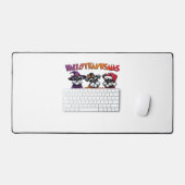 シュナウザーハロウィンサンクスギビングクリスマスクラシック デスクマット (キーボード&マウス)