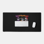 シュナウザーハロウィンサンクスギビングクリスマスクラシック デスクマット (キーボード&マウス)