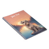 シュナウザーバイレイク ノートブック (右側)