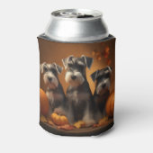 シュナウザーパピーオータムレッドデライトカボチャ 缶クーラー (缶裏面)