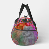 シュナウザーパピーバラドッグパーソナライズされた ダッフルバッグ (右)