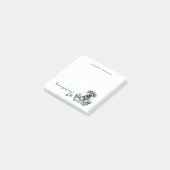 シュナウザーパーソナライズされた犬 ポストイット (アングル)