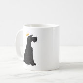 シュナウザープリンス コーヒーマグカップ (正面左)
