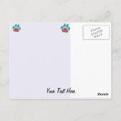 シュナウザーポートレート ポストカード (裏面)