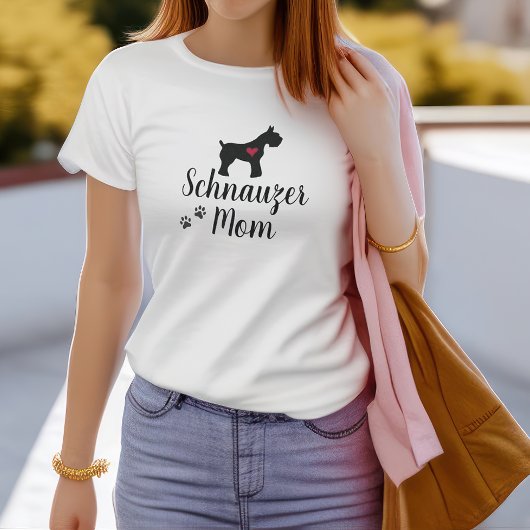 シュナウザーママ Tシャツ