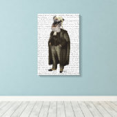 シュナウザー弁護士 キャンバスプリント (インサイチュ (ウッドフロア))