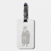 シュナウザー弁護士 ラゲッジタグ (裏面縦)