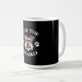 シュナウザー恐怖ひげ コーヒーマグカップ (正面右)