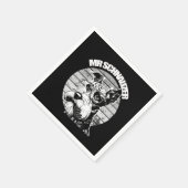 シュナウザー氏 スタンダードカクテルナプキン (角)