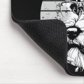 シュナウザー氏 マウスパッド (コーナー)