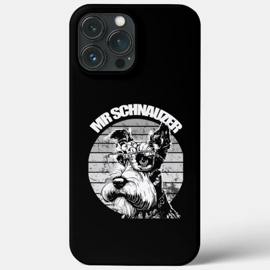 シュナウザー氏 Case-Mate iPhoneケース (裏面)