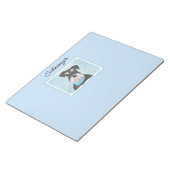 シュナウザー絵画ズ – かわいいオリジナル犬 ノートパッド (アングル)