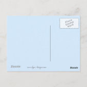 シュナウザー絵画ズ – かわいいオリジナル犬 ポストカード (裏面)