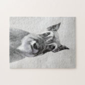 シュナウザー絵画ズ(巨人) - Dog Art ジグソーパズル (横)