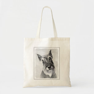 シュナウザー絵画ズ(巨人) - Dog Art トートバッグ