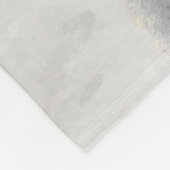 シュナウザー絵画ズ（巨人） - Dog Art フリースブランケット (角)