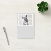 シュナウザー絵画ズ(巨人) - Dog Art ポストイット (オフィス)