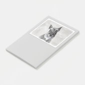 シュナウザー絵画ズ(巨人) - Dog Art ポストイット (アングル)