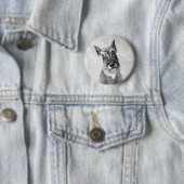 シュナウザー絵画ズ(巨人) - Dog Art 缶バッジ (インサイチュ)