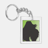 シュナウザー キーホルダー (正面左)