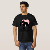 シュナウザー·ギフト Tシャツ (正面フル)