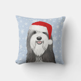 シュナウザー クリスマスグッズ かわいい犬 プレゼント クッション