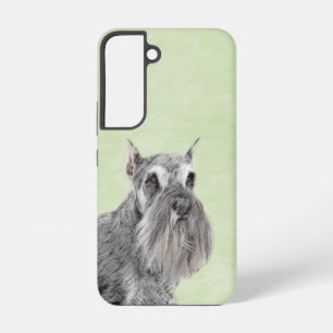 シュナウザー(ジャイアント、標準絵画) - Dog Art Samsung Galaxy S22ケース