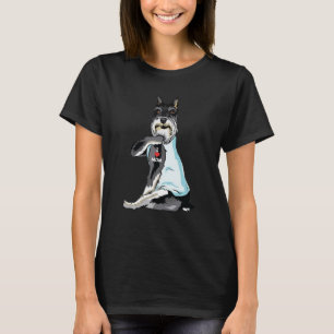 シュナウザー·タトゥー·イ·ラブ·ママ Tシャツ