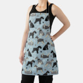 シュナウザー・ポーズ・アンド・ボーンズ エプロン (インサイチュ)