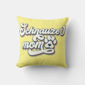 シュナウザー・ママ クッション (正面)