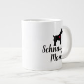 シュナウザー・ママ ジャンボコーヒーマグカップ (正面右)