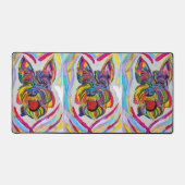 シュナウザー ラブ デスクマット (正面)