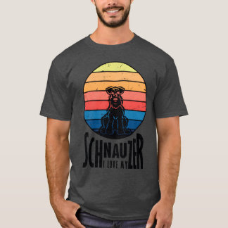 シュナウザー ラブ ボーイ Tシャツ