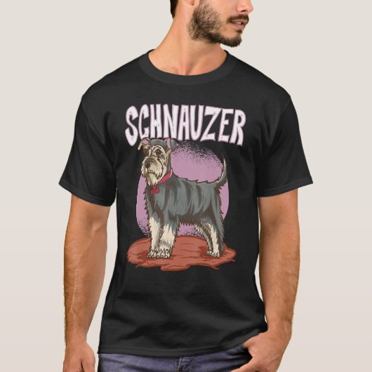 シュナウザー – 犬の識別 – 犬愛好家 – 犬 Tシャツ (正面)