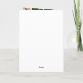 シュナウザー 犬 クリスマス カード (裏面)