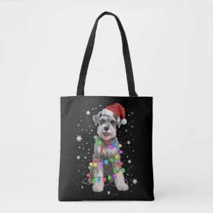 シュナウザー 犬 ツリー クリスマス イヌ ペット 動物 わんこ トートバッグ