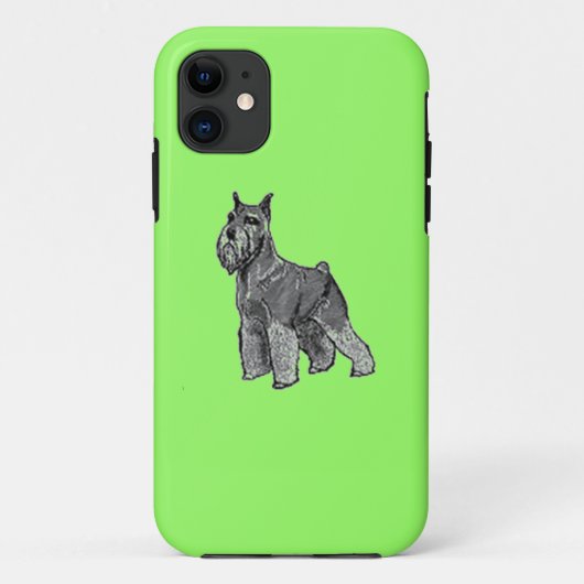 シュナウザー Case-Mate iPhoneケース (裏面)