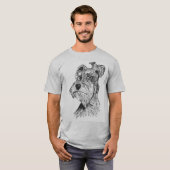 シュナウザー Tシャツ (正面フル)
