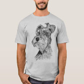 シュナウザー Tシャツ (正面)